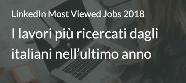 LinkedIn Most Viewed Jobs 2018