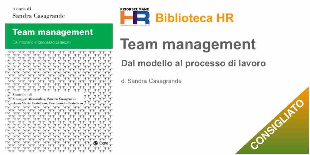 Team management. Dal modello al processo di lavoro