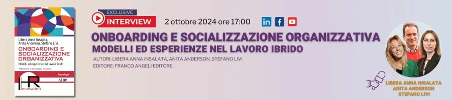 Onboarding e socializzazione organizzativa - banner inteview