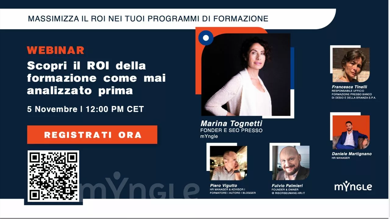 Il roi della formazione - live webinar