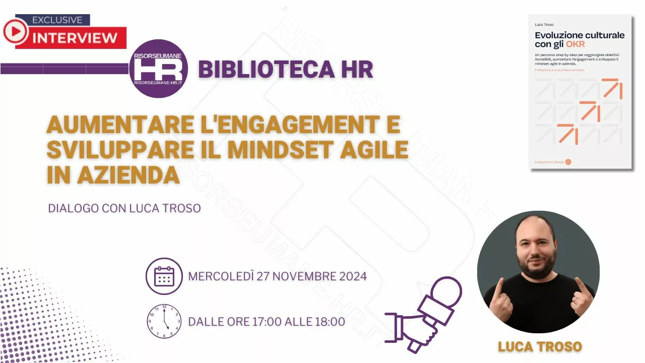 aumentare l'engagement e sviluppare il mindset Agile